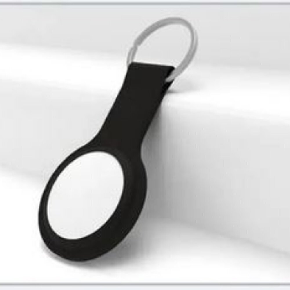 Free🎁NWT Silicon Airtag Cover Keychain GPS Tracker Smart Locator Key Chain Case